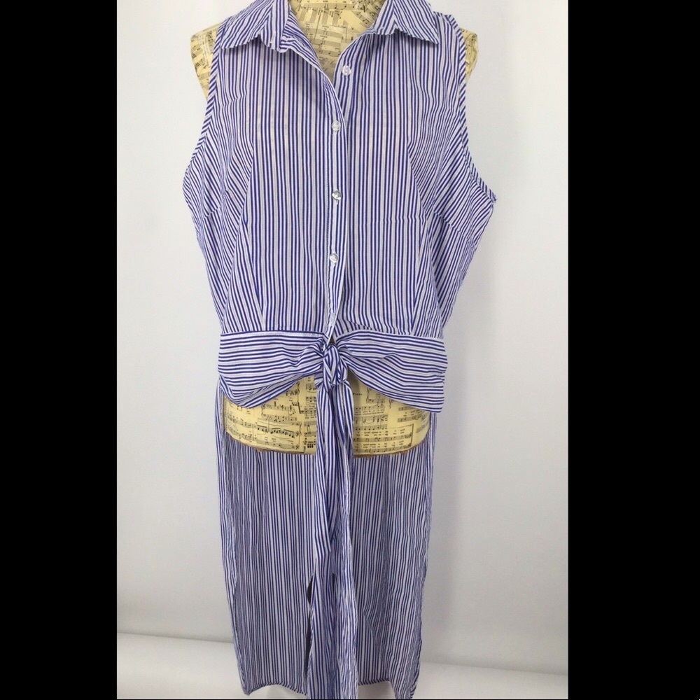 Haute Project Los Angeles 1XL Hi /lo blouse